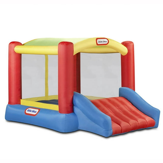 Little Tikes 620089X2CP Shady Jump 'n Slide Outdoors Inflatable Bounce House