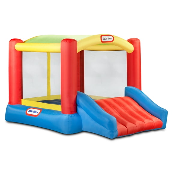 Little Tikes 620089X2CP Shady Jump 'n Slide Outdoors Inflatable Bounce House