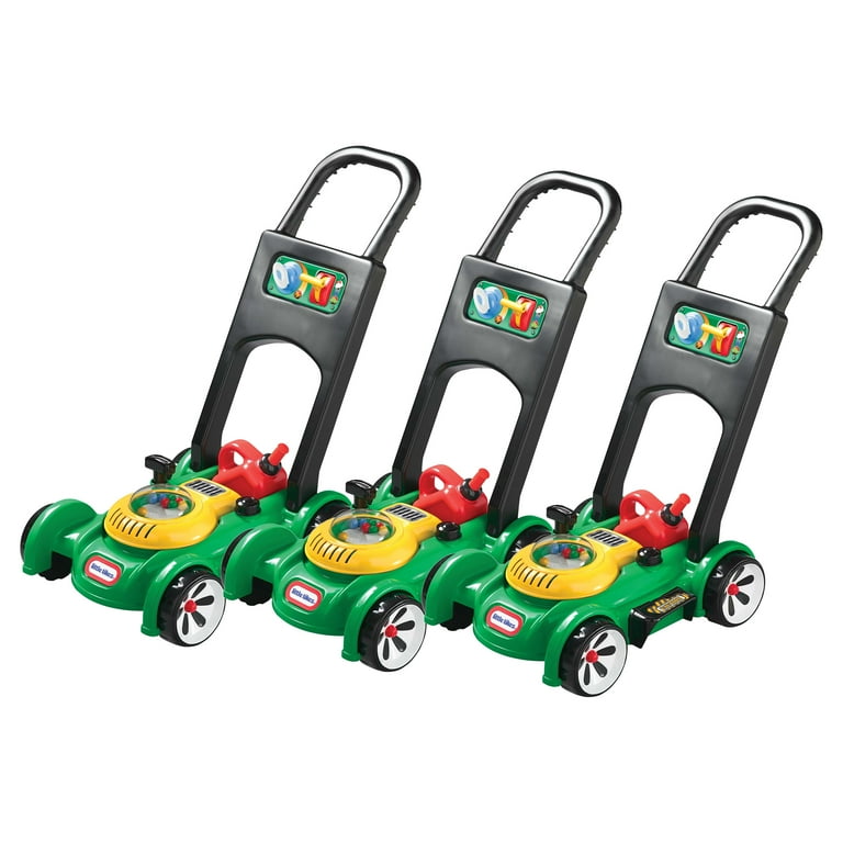 3 pack Little Tikes Gas N Go Mower for Ages 3 Green