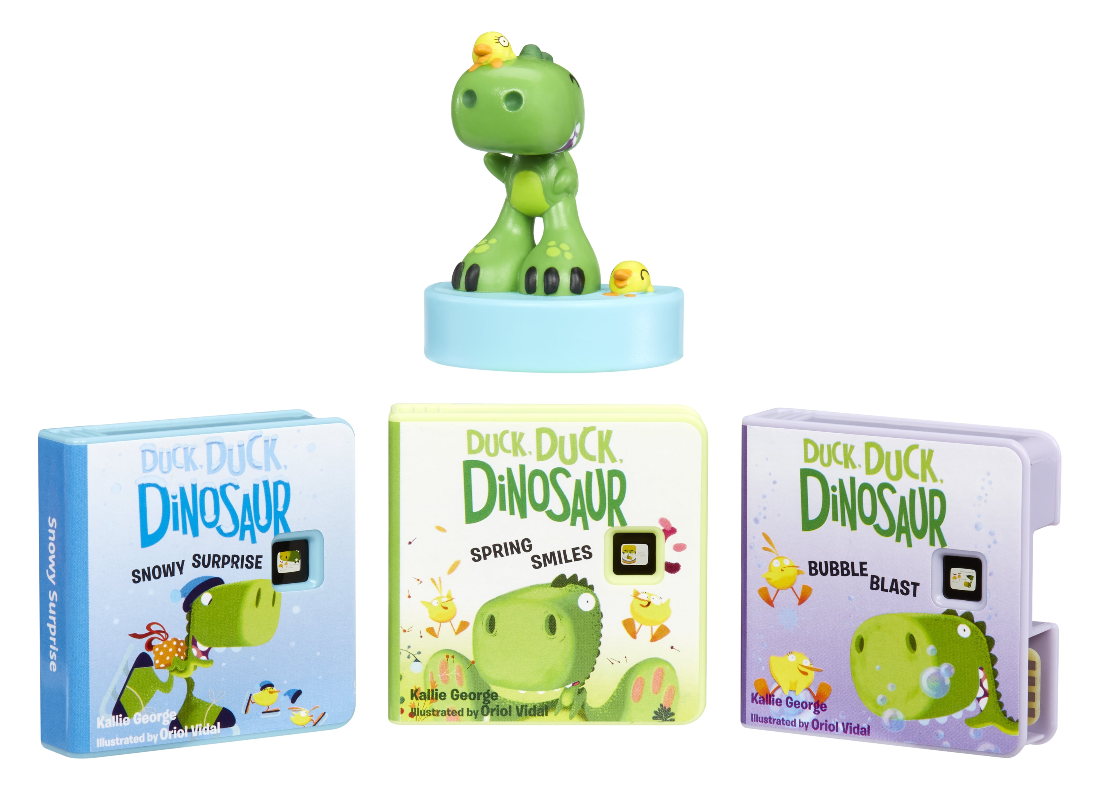 Little Tikes Story Dream Machine Duck Duck Dinosaur Story Collection Ages 3, 1.88 x 3.5 x 11.25'', 3 Count