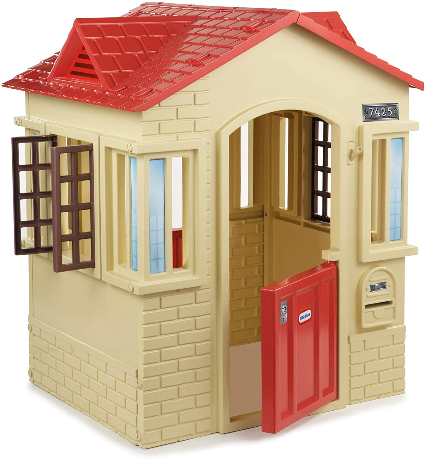 Taking apart sale little tikes playhouse
