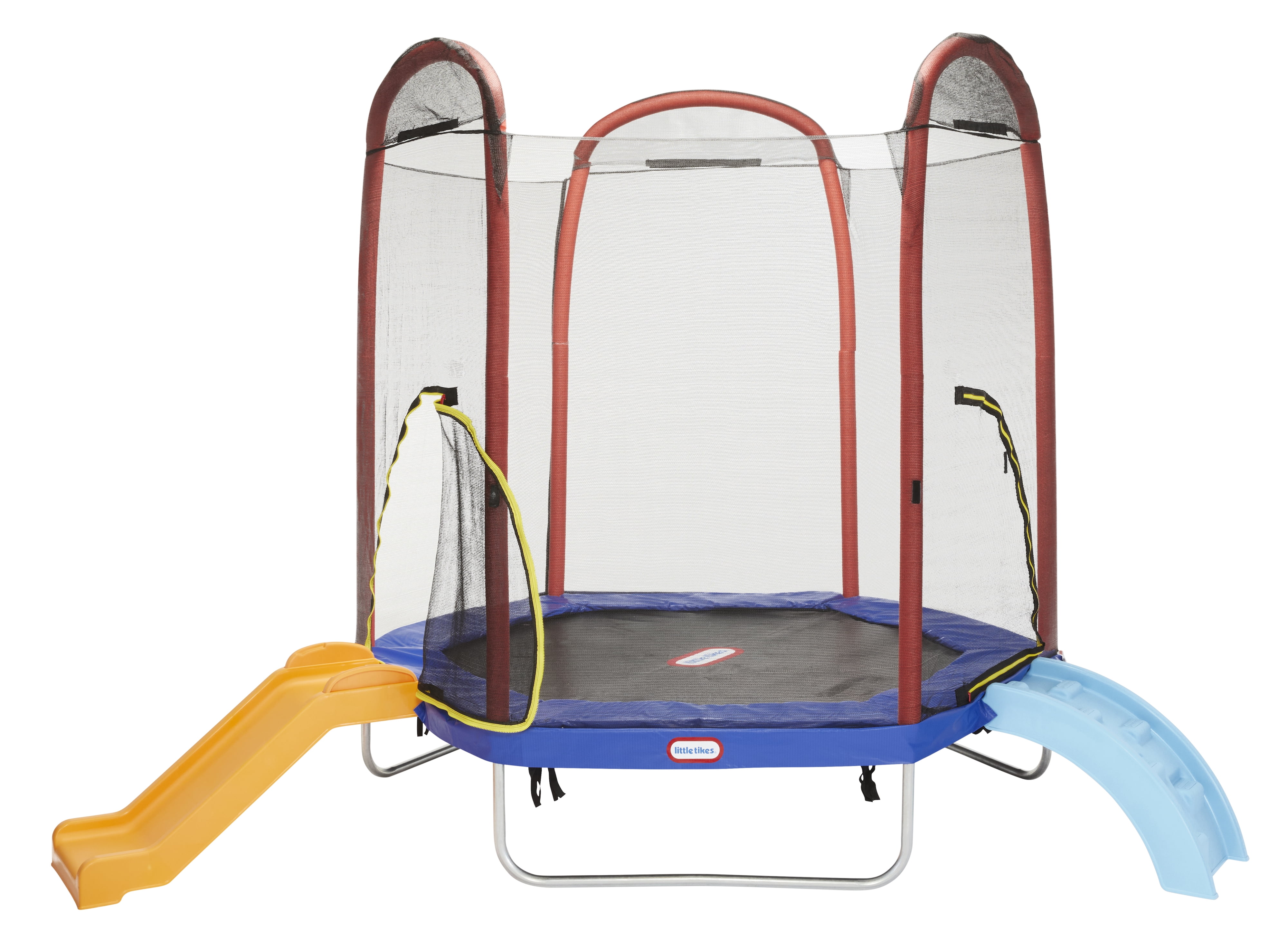 Little Tikes Climb 'n Slide Trampoline, Multicolor, 22.19" x 46.38" x 17.38"