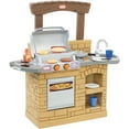 thumbnail image 1 of Little Tikes Cook 'n Play 12-Piece BBQ Playset with Oven, Tan, for Ages 3 to 5 Years, 1 of 7