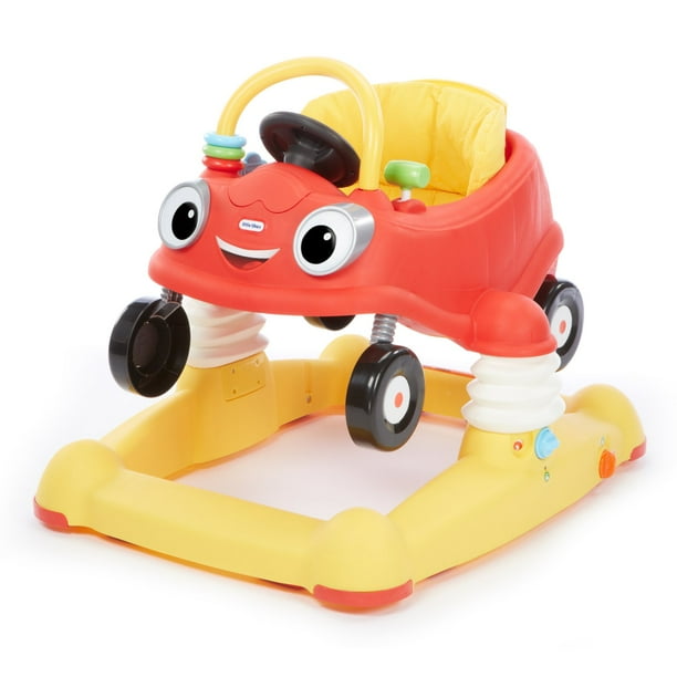 Little Tikes Cozy Coupe 3-in-1 Baby Walker, Bouncer Mobile