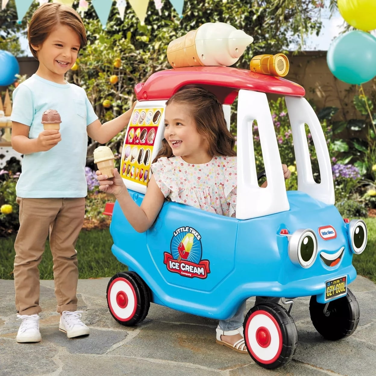 Little tikes ice hotsell cream food truck