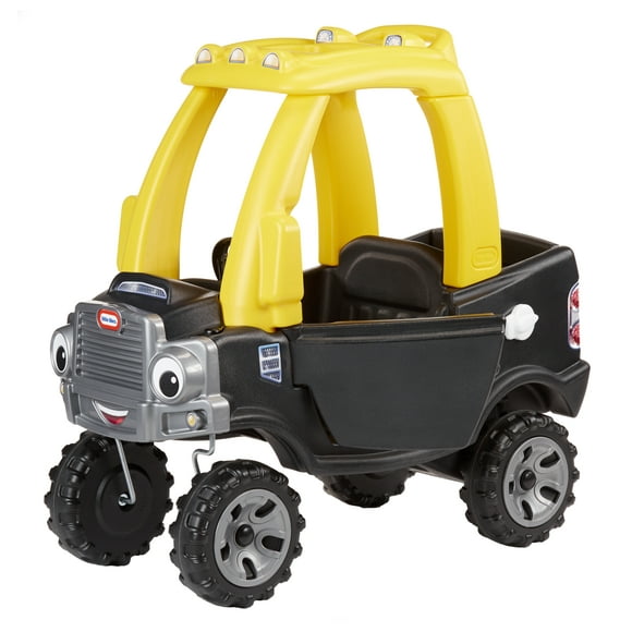 Little Tikes Cozy Truck Black Ride on Vehicle for Kids Aged 18 Months to 5 Years