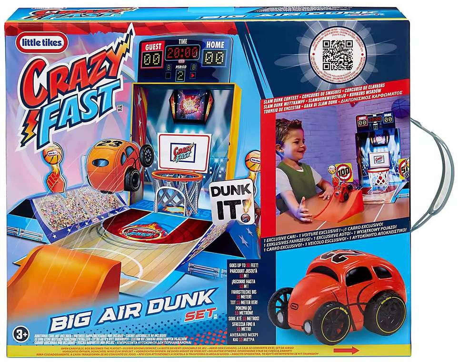 Little Tikes Slam Games Indoor/Outdoor Toys: Crazy Fast Big Air