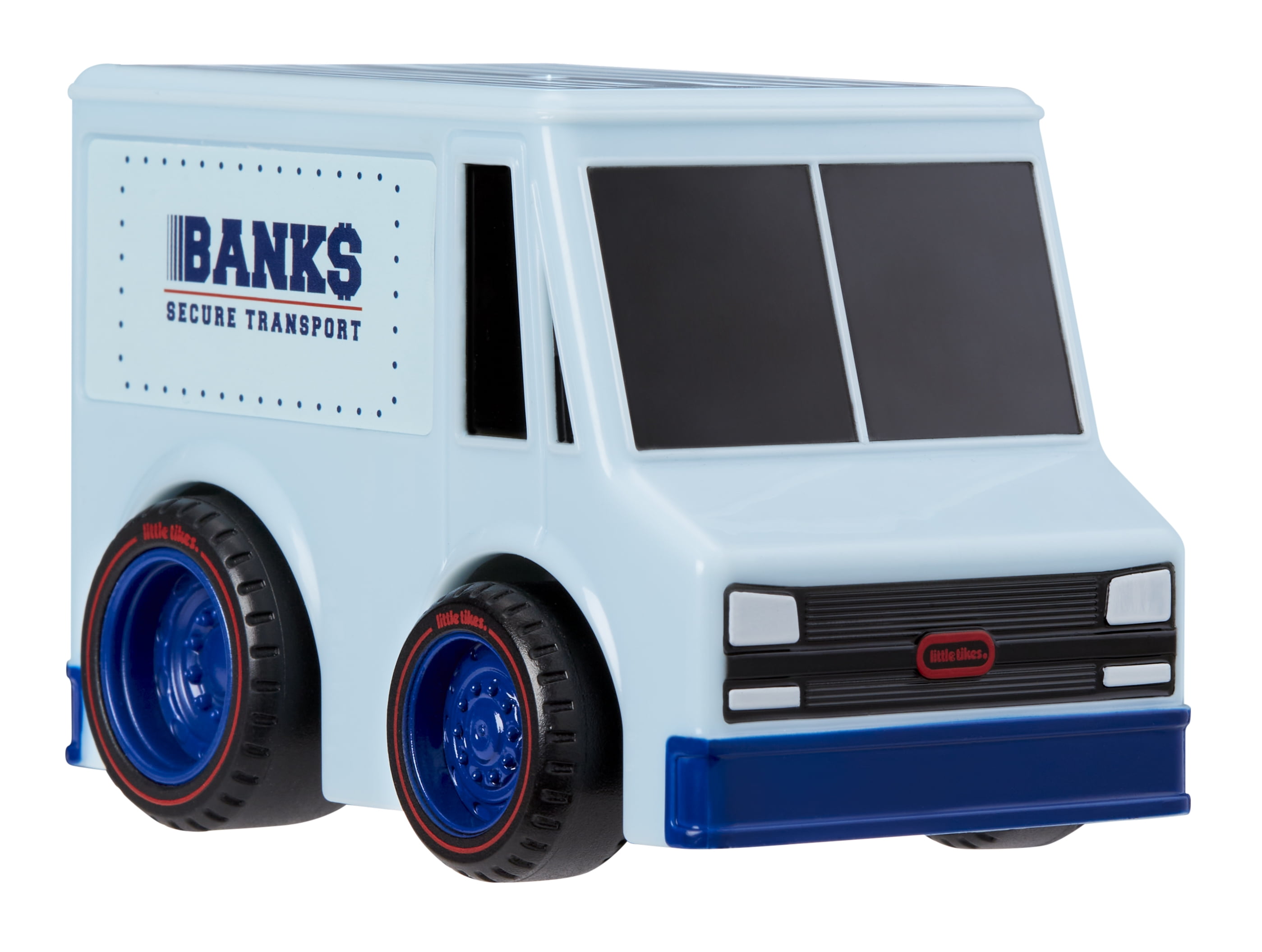 Little Tikes Crazy Fast Cars Bank Van Pullback Toy Car Vehicle with