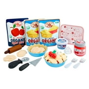 Little Tikes Creative Chefs Pie Kit with Make-It Mix Play Sand, 22 Accessories, Ages 3+