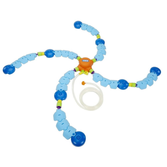 Little Tikes Dancing Sprinkler Fun Outdoor Water Toy Activity with Spinning Patterns, Backyard Playground Toy- For Kids Toddlers Girls Boys Ages 3 4 5+