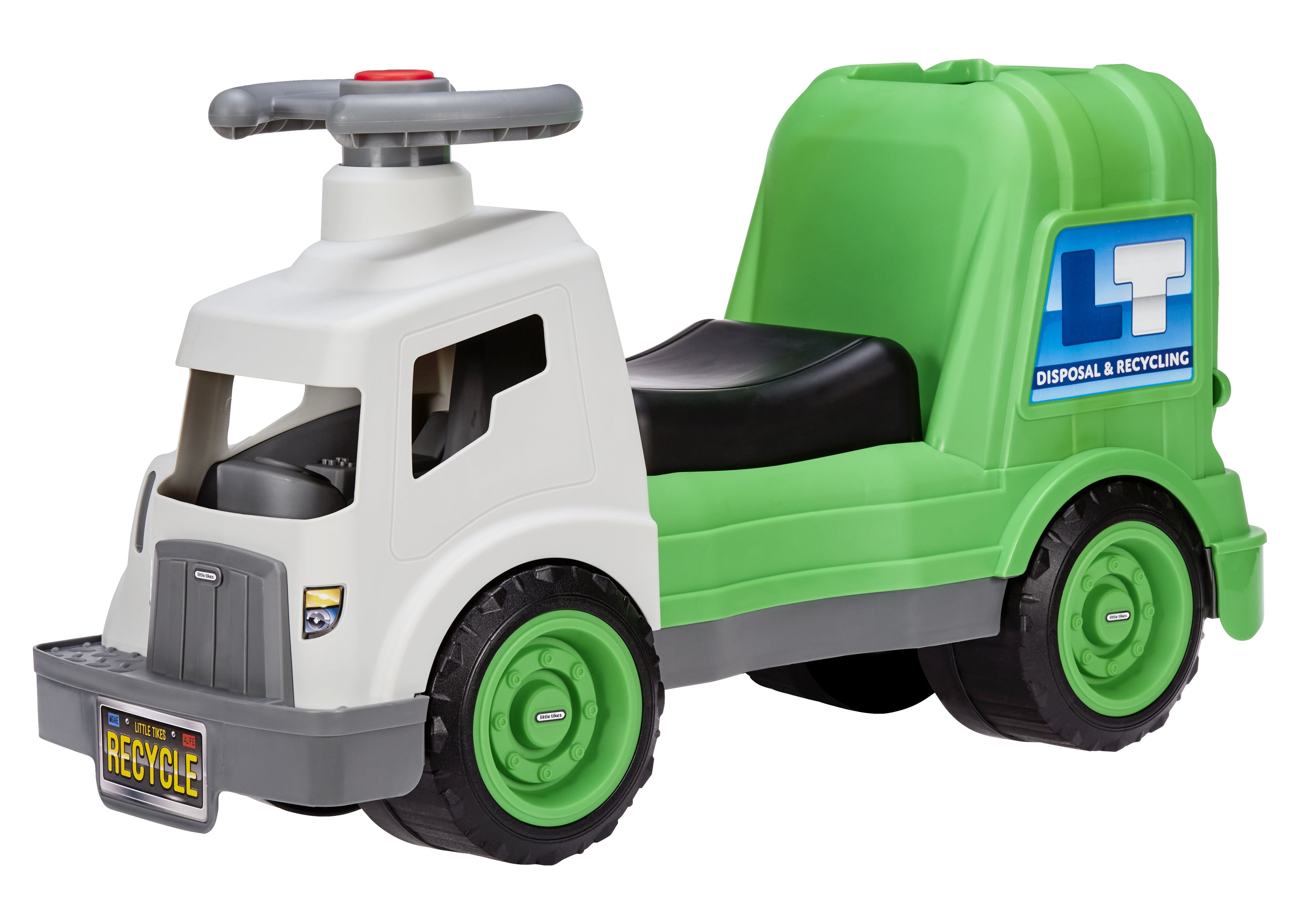 Little Tikes Dirt Diggers Garbage Truck Scoot Ride on with Working