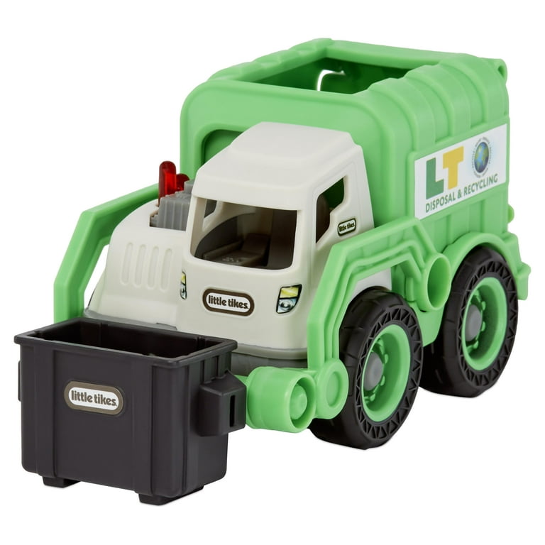 Little Tikes Dirt Diggers Mini Garbage Truck Indoor Outdoor Multicolor Toy Car and Toy Vehicles for On the Go Play for Kids Children 2