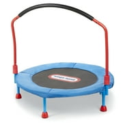 متجر Little Tikes Easy 3 - ترامبولين القدم ، مع سكة حديد يدوية ، أزرق