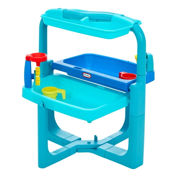 Little Tikes Easy Store Outdoor Folding Water Play Table, Kids Ages 3+