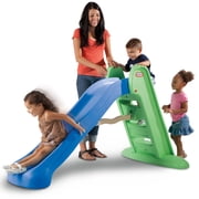 Little Tikes Easy Store Playground Slide, Blue and Green, Ages 2-6