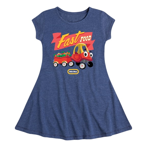Little Tikes - Fast Food Towing - Toddler & Youth Girls Fit & Flare Dress
