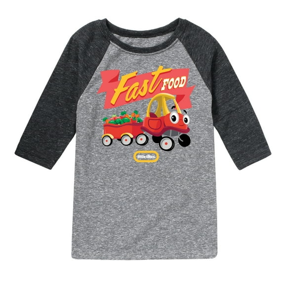Little Tikes - Fast Food Towing - Toddler & Youth Raglan Graphic T-Shirt
