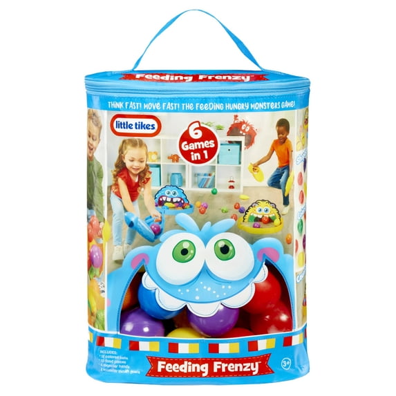 Little Tikes Feeding Frenzy Indoor/Outdoor Gaming Experience, 30+ Accessories, Ages 3+