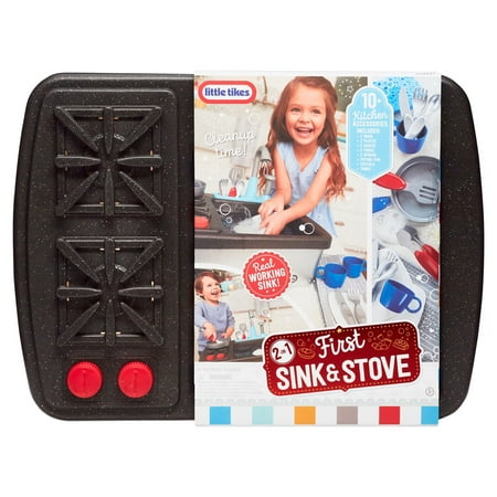 Little Tikes - First Sink & Stove Realistic Pretend Play Appliance for Kids