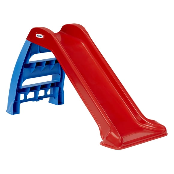 Little Tikes First Slide, Easy Set Up Playset, Indoor Outdoor Backyard, Easy to Store, Toy for Toddler, Kids, 18 Months