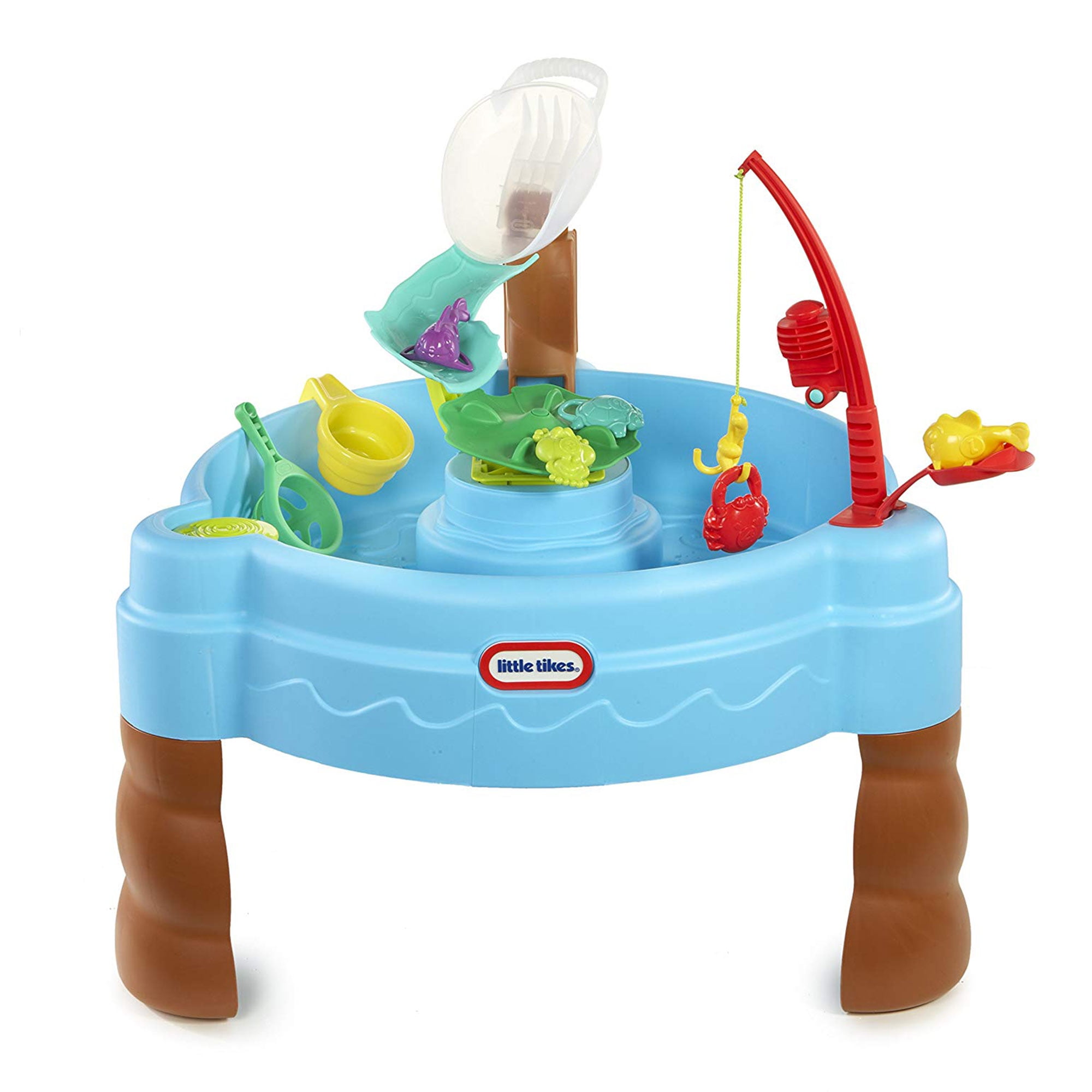 Little Tikes Fish 'n Splash Water Table with Tipping Fishbowl and 8 Piece  Fishing Accessory Set, Outdoor Toy Play Set for Toddlers Kids Boys Girls