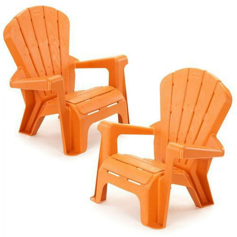 Little Tikes Garden Chair Orange 2 Pack Walmart