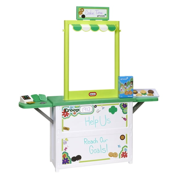 Little Tikes Girl Scout Cookie Booth Playset, Multi-Color, for Ages 3+ Years