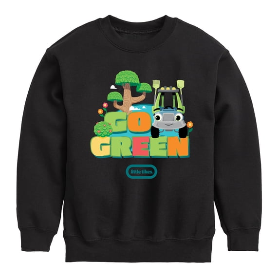 Little Tikes - Go Green - Save the Trees - Toddler & Youth Crewneck Fleece Sweatshirt