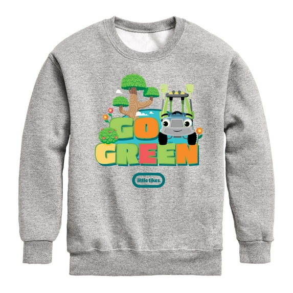 Little Tikes - Go Green - Save the Trees - Toddler & Youth Crewneck Fleece Sweatshirt