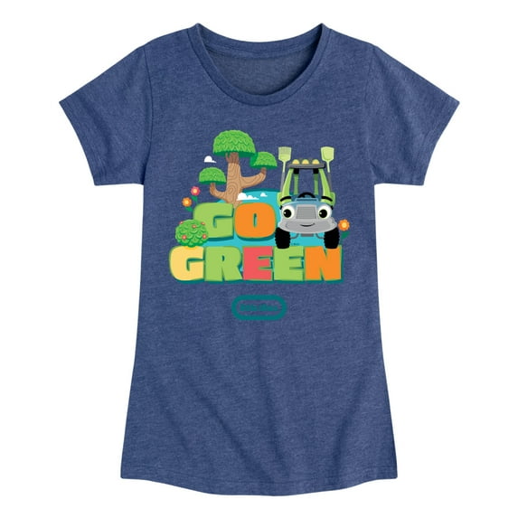 Little Tikes - Go Green - Save the Trees - Toddler & Youth Girls Short Sleeve Graphic T-Shirt