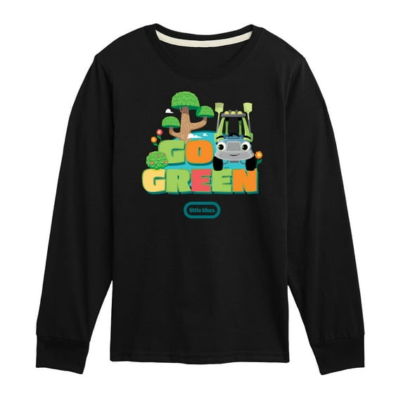 Little Tikes - Go Green - Save the Trees - Toddler & Youth Long Sleeve Graphic T-Shirt