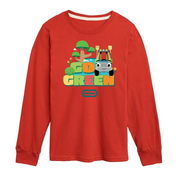 Little Tikes - Go Green - Save the Trees - Toddler & Youth Long Sleeve Graphic T-Shirt