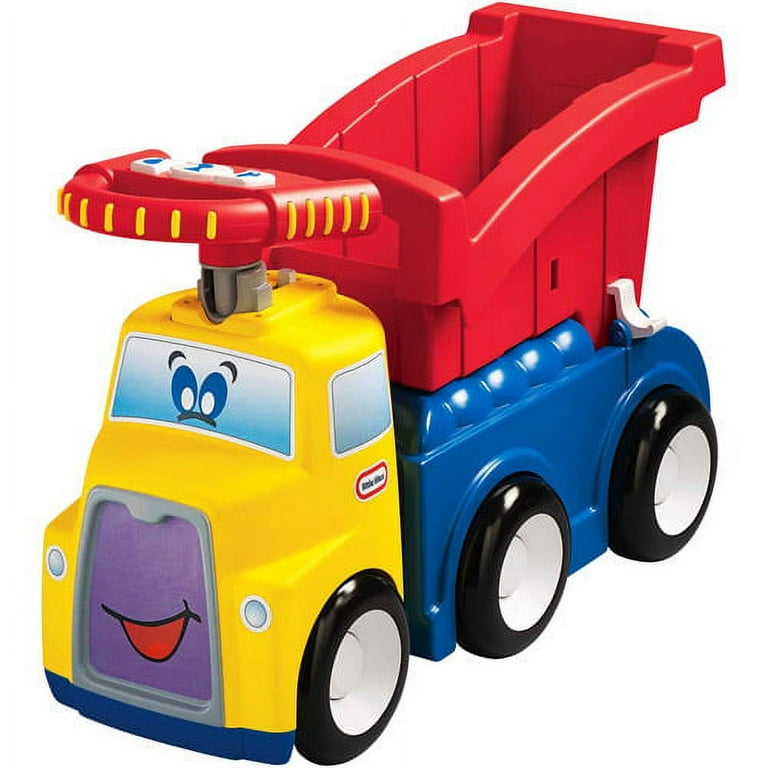 little tikes dump truck ride on