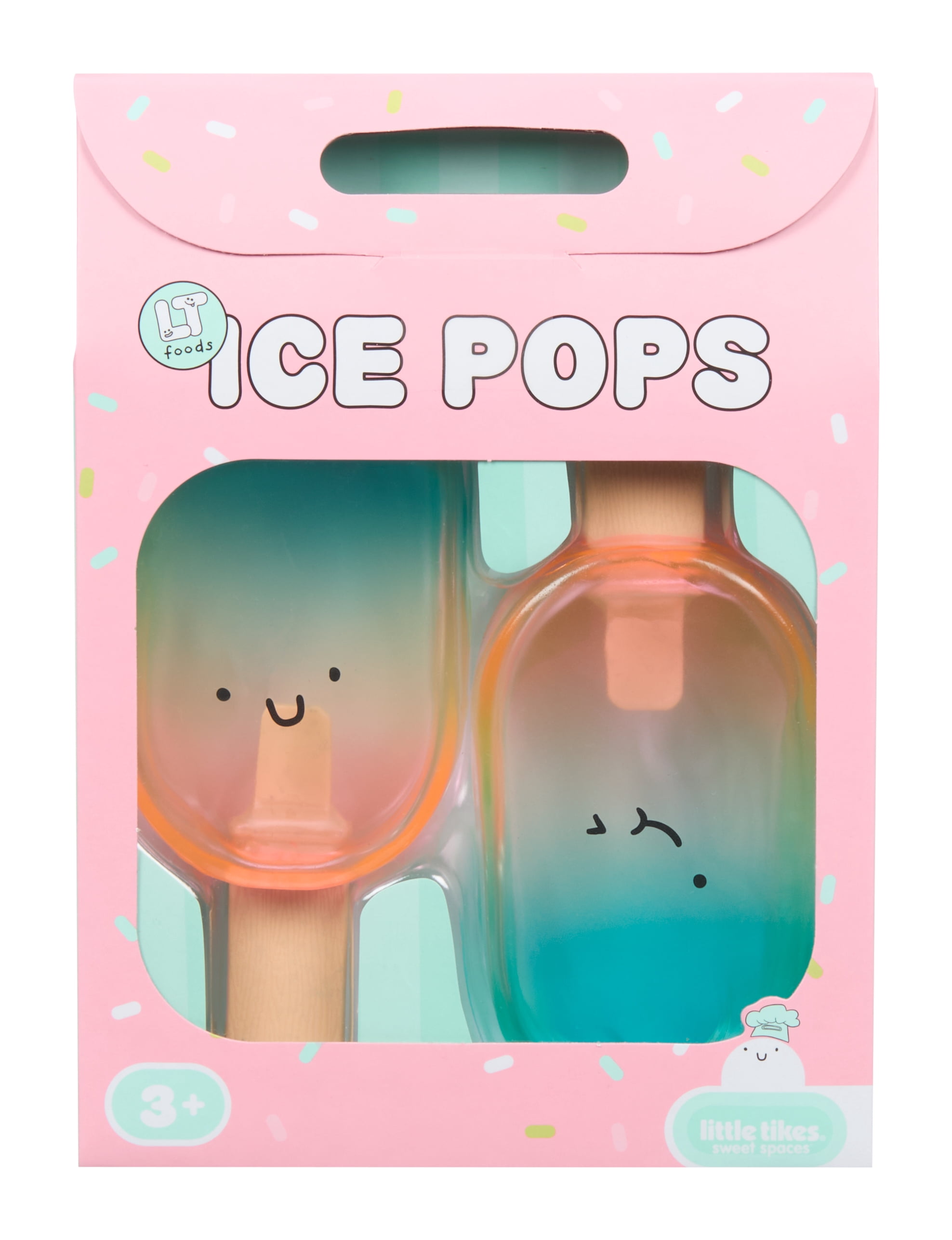 Little Tikes Sweet Spaces Playful Plates – Ice Pops, Play Kitchen Food, Ages 3+
