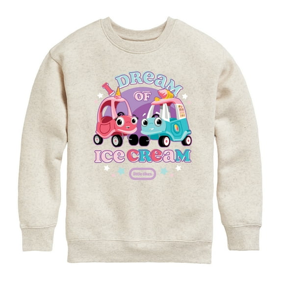 Little Tikes - I Dream of Ice Cream - Toddler & Youth Crewneck Fleece Sweatshirt