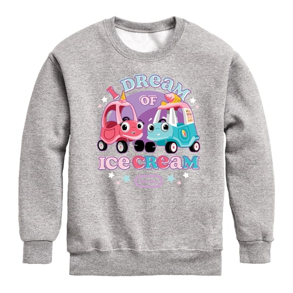 Little Tikes - I Dream of Ice Cream - Toddler & Youth Crewneck Fleece Sweatshirt