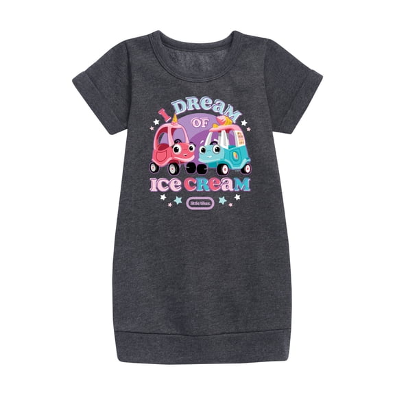 Little Tikes - I Dream of Ice Cream - Toddler & Youth Girls Fleece Dress