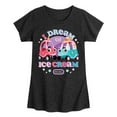 thumbnail image 1 of Little Tikes - I Dream of Ice Cream - Toddler & Youth Girls Short Sleeve Graphic T-Shirt, 1 of 4