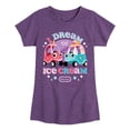 thumbnail image 1 of Little Tikes - I Dream of Ice Cream - Toddler & Youth Girls Short Sleeve Graphic T-Shirt, 1 of 4