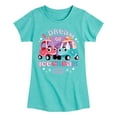 thumbnail image 1 of Little Tikes - I Dream of Ice Cream - Toddler & Youth Girls Short Sleeve Graphic T-Shirt, 1 of 4