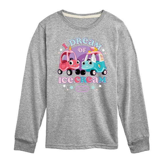 Little Tikes - I Dream of Ice Cream - Toddler & Youth Long Sleeve Graphic T-Shirt