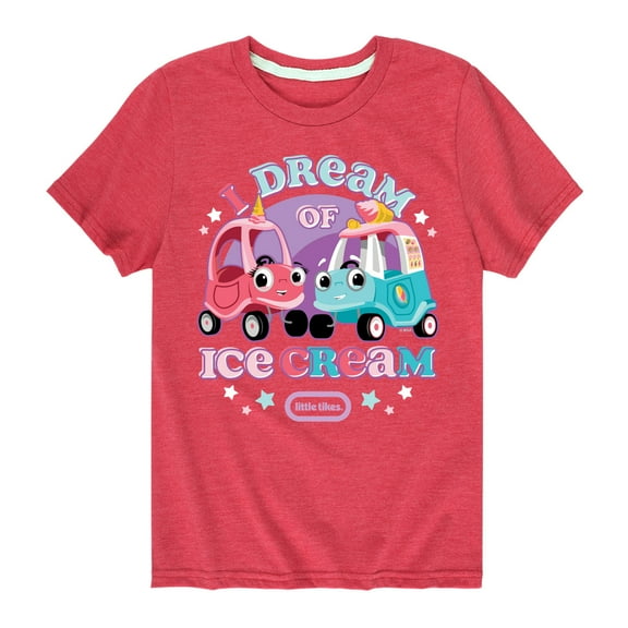 Little Tikes - I Dream of Ice Cream - Toddler & Youth Short Sleeve Graphic T-Shirt