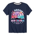 thumbnail image 1 of Little Tikes - I Dream of Ice Cream - Toddler & Youth Short Sleeve Graphic T-Shirt, 1 of 4