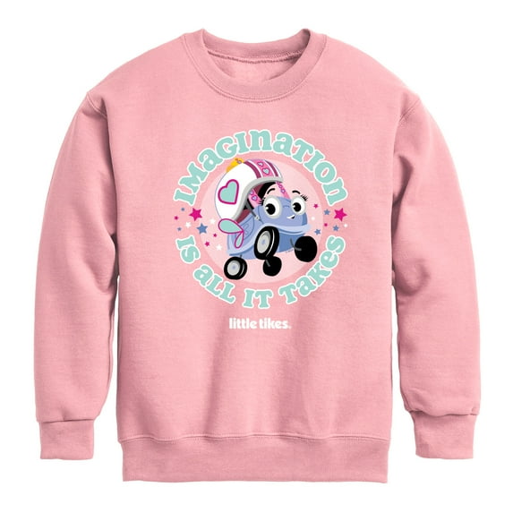 Little Tikes - Imagination Is All It Takes - Toddler & Youth Crewneck Fleece Sweatshirt