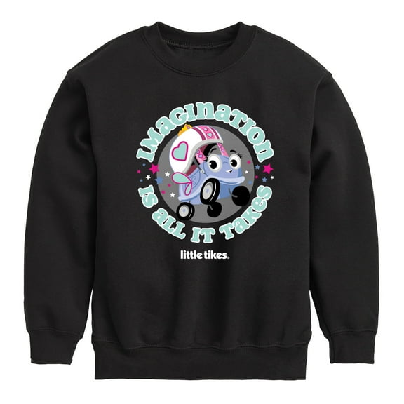 Little Tikes - Imagination Is All It Takes - Toddler & Youth Crewneck Fleece Sweatshirt