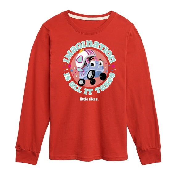 Little Tikes - Imagination Is All It Takes - Toddler & Youth Long Sleeve Graphic T-Shirt
