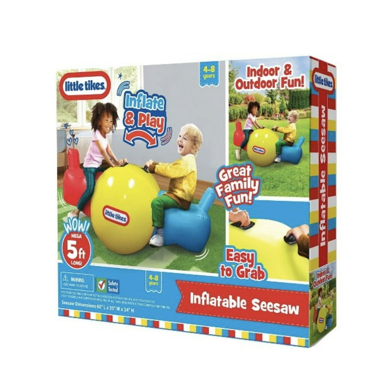Little Tikes Large Inflatable See Saw Teeter-Totter for kids