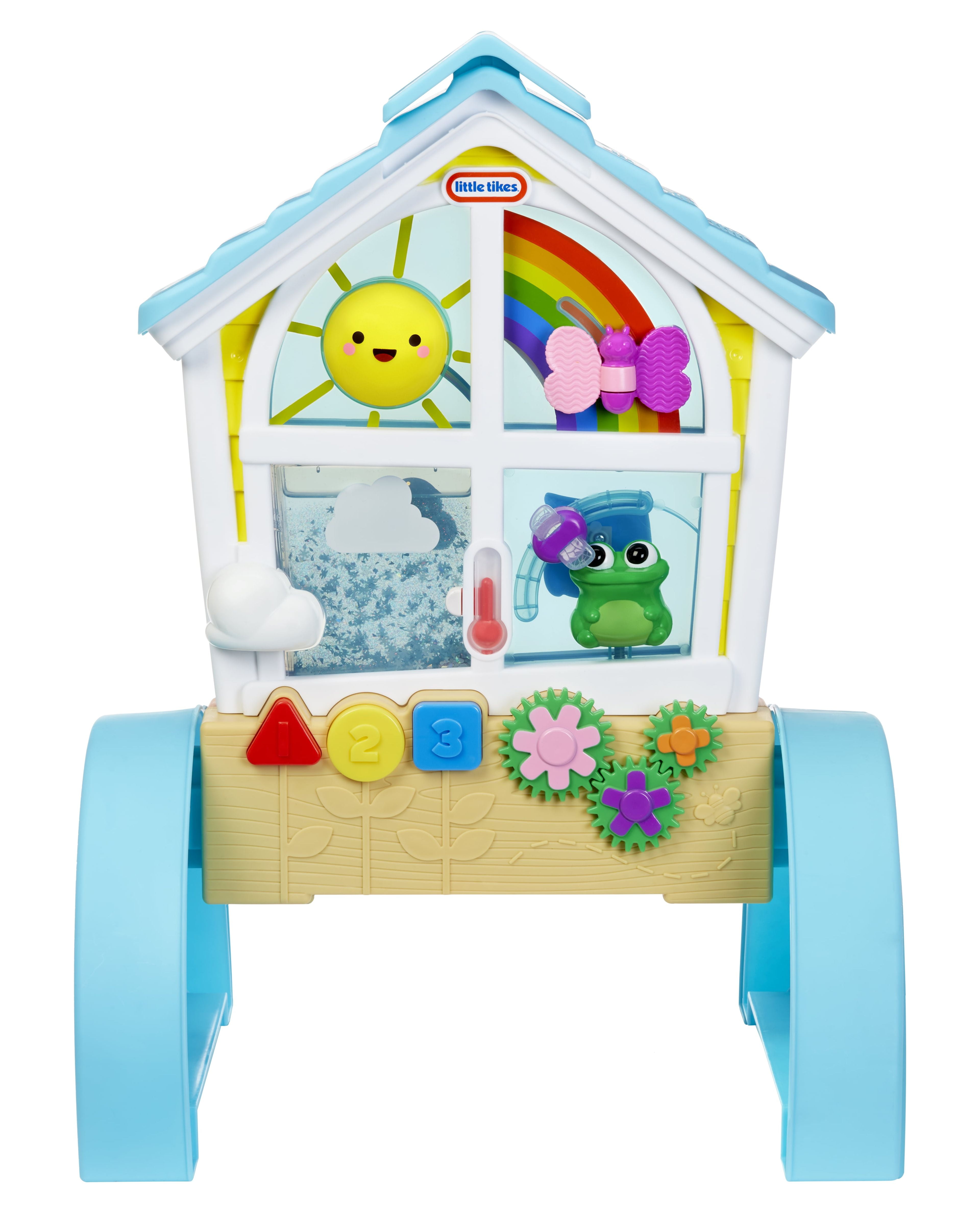 Little Tikes Learn \u0026 Play Look \u0026 Learn Window, Letters, Numbers, Sounds, Lights, Activity Table, Toy Gift, Infants Toddlers