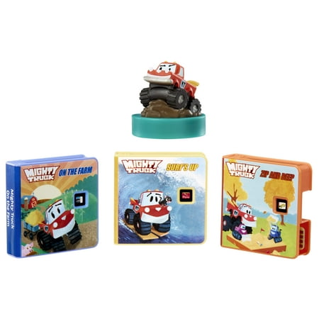 Little Tikes Story Dream Machine Mighty Truck Collection, Storytime Books, Audio Play Character, Audio Toy Gift, Toddlers, Kids, Ages 3+