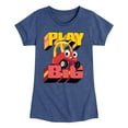 thumbnail image 1 of Little Tikes - Original - Play Big - Toddler & Youth Girls Short Sleeve Graphic T-Shirt, 1 of 4
